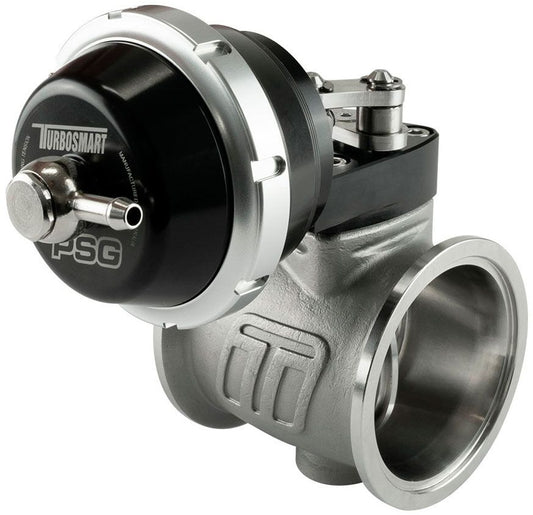 Turbosmart 50mm Pneumatic Straight Gate External Wastegate - Black Finish image 0