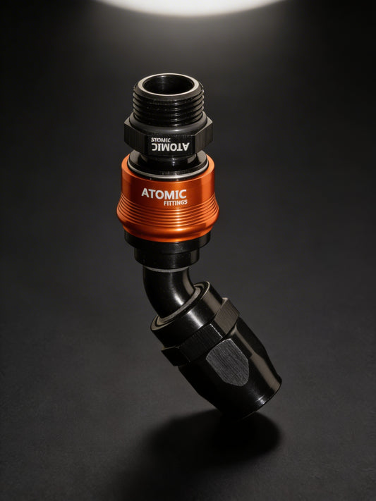 Atomic Worx Neutron Hose End (45°)