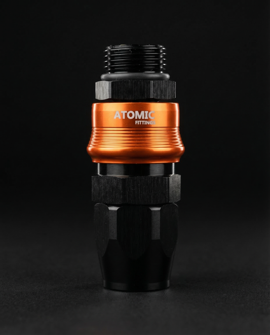 Atomic Worx Neutron Hose End (Straight)