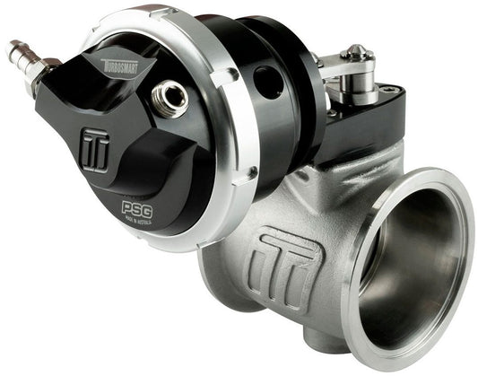 Turbosmart 50mm Pneumatic Straight Gate External Wastegate - Black Finish image 0